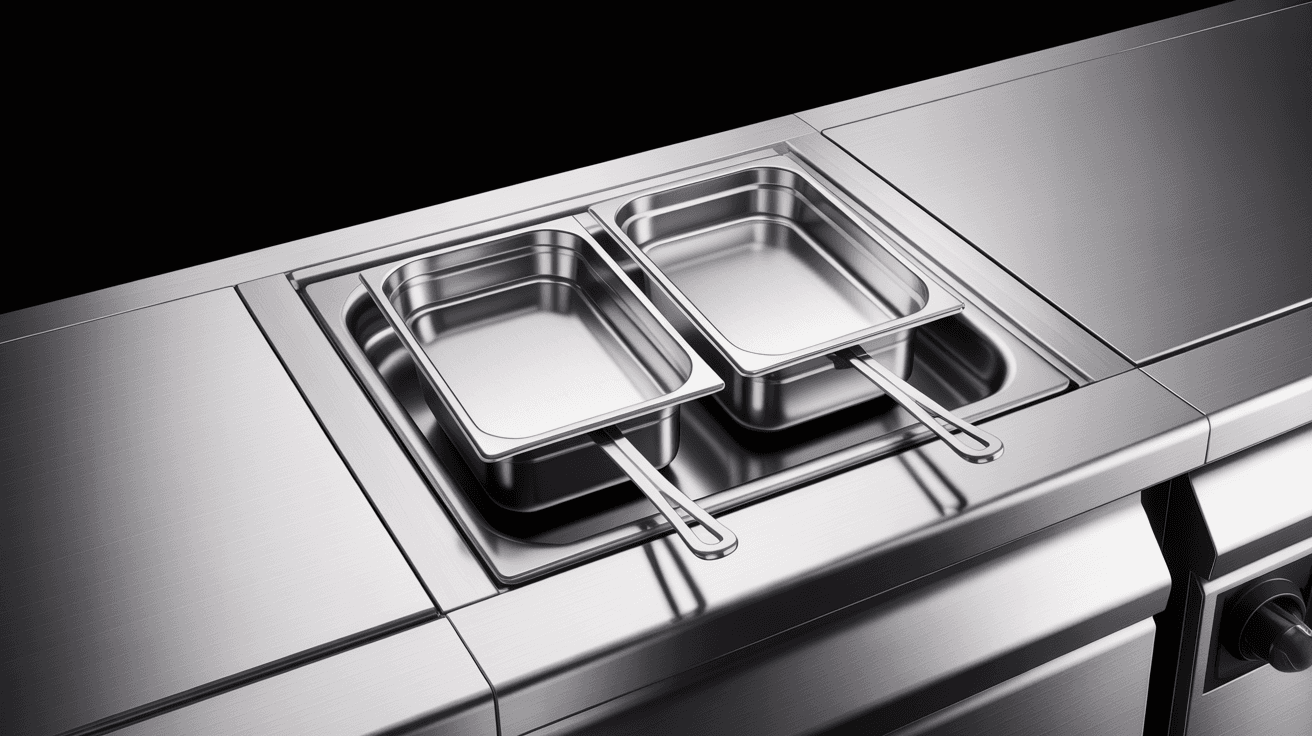 Exploded technical view of FitGN Rail